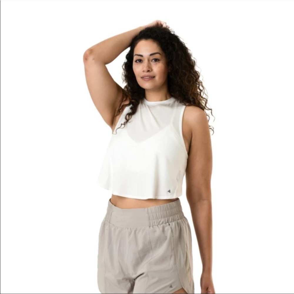 Balance Athletica Harmony Tank in Cloud / white - M